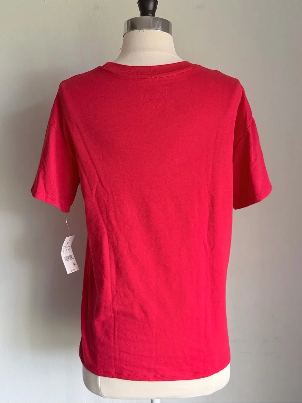 Girls' Red Puppy Graphic Short Sleeve Crewneck Tee, Sz XL NWT Americana